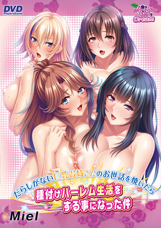 だらしがない巨乳お姉さんのお世話を焼いたら種付けハーレム生活をする事になった件